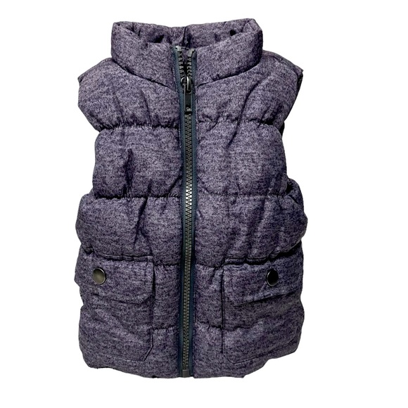 Rorie Whelan Puffer style vest 12 month Gray - Picture 1 of 7